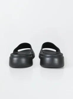 Princess Polly Havana Slides Black Fashion