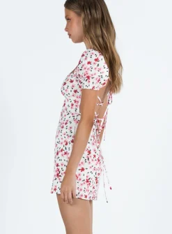 Princess Polly Havena Mini Dress White / Floral Store