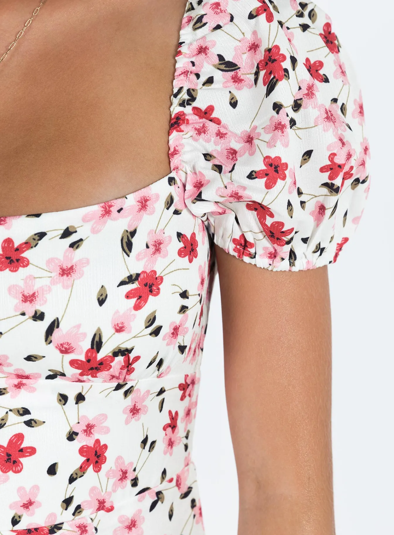 Princess Polly Havena Mini Dress White / Floral Store