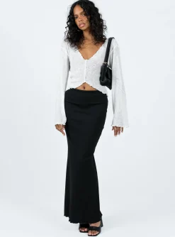 Princess Polly Hawksley Long Sleeve Top White Hot