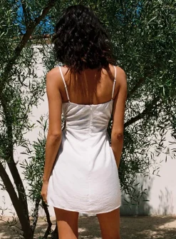 Princess Polly Hazel Cut Out Mini Dress White Shop