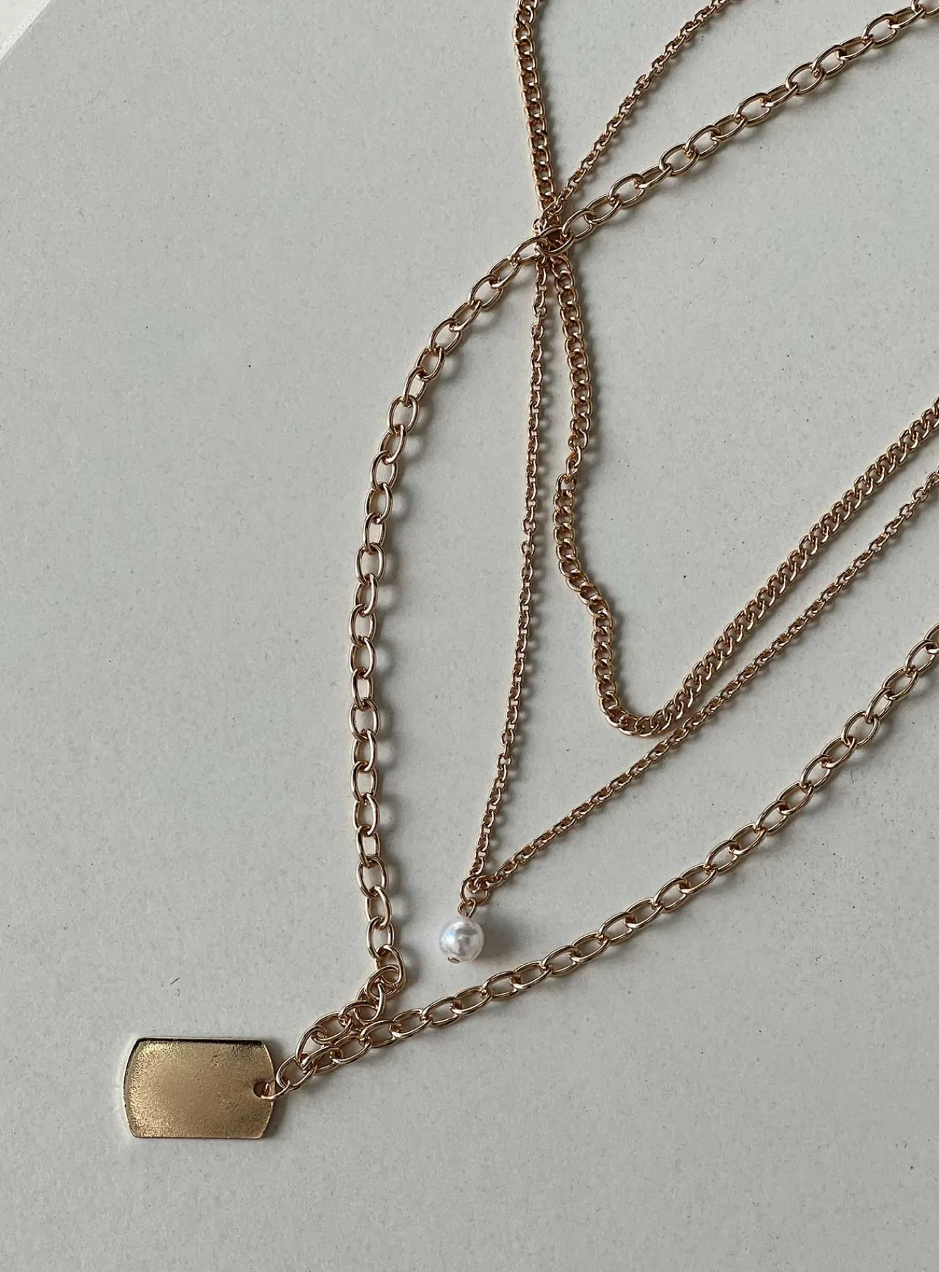 Princess Polly Hazlett Necklace Pack Gold Best Sale