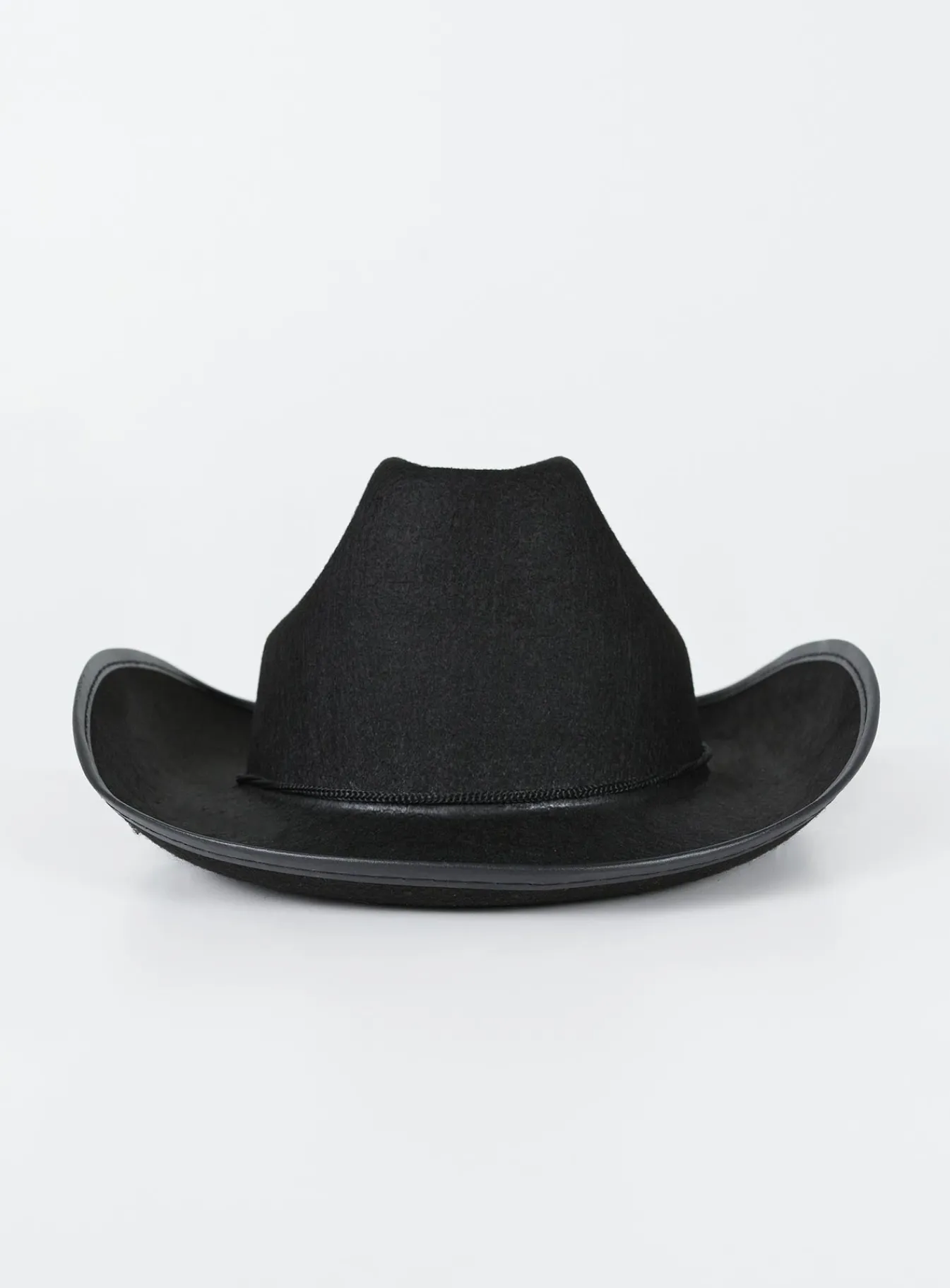 Princess Polly Headline Cowboy Hat Black Hot