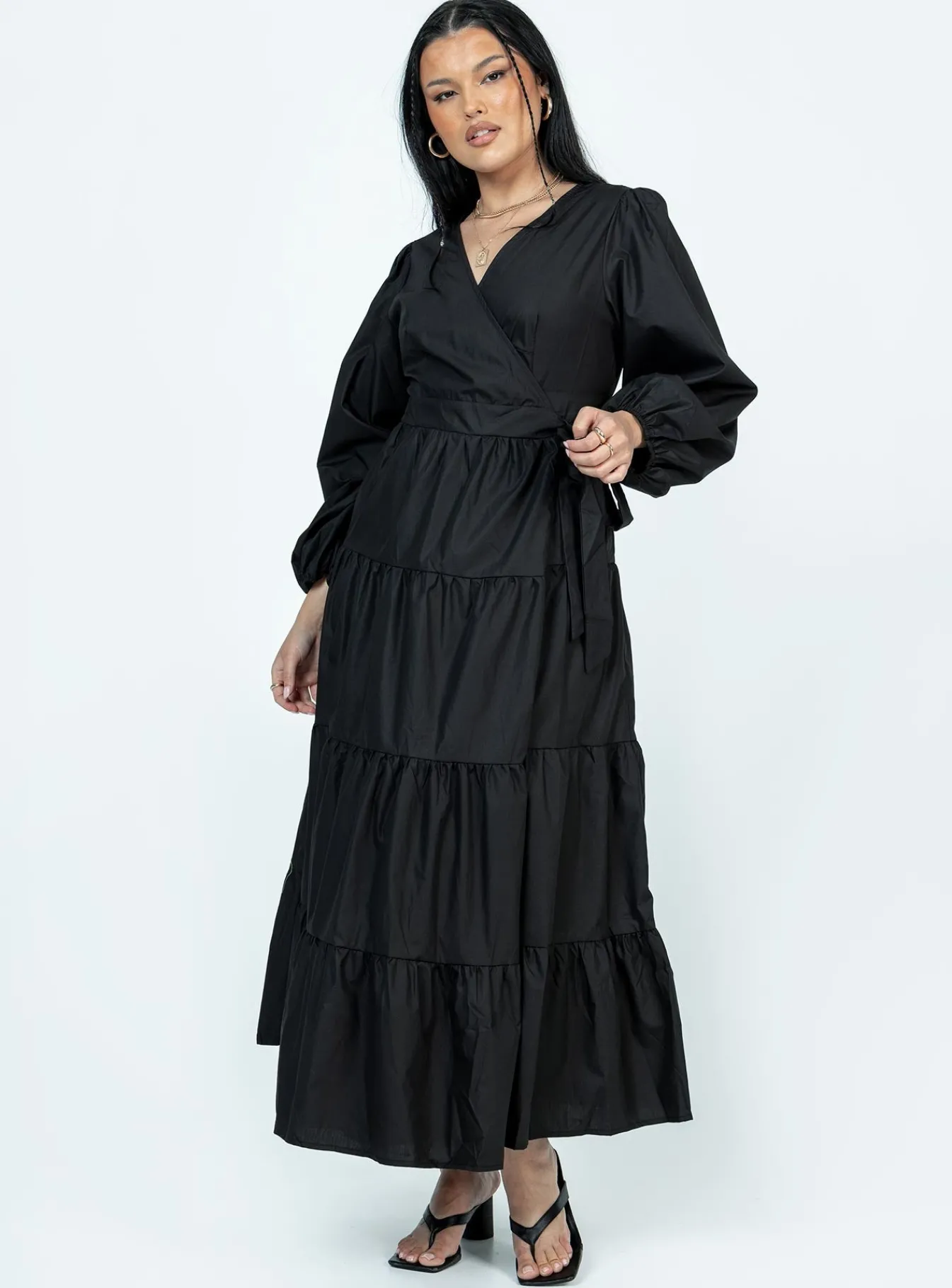 Princess Polly Helima Maxi Dress Black Shop