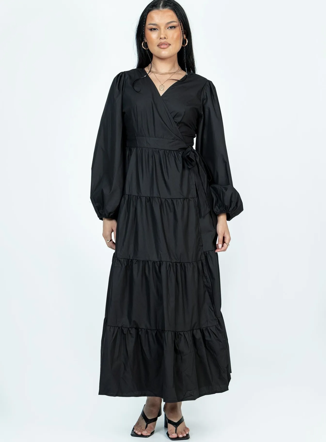Princess Polly Helima Maxi Dress Black Shop