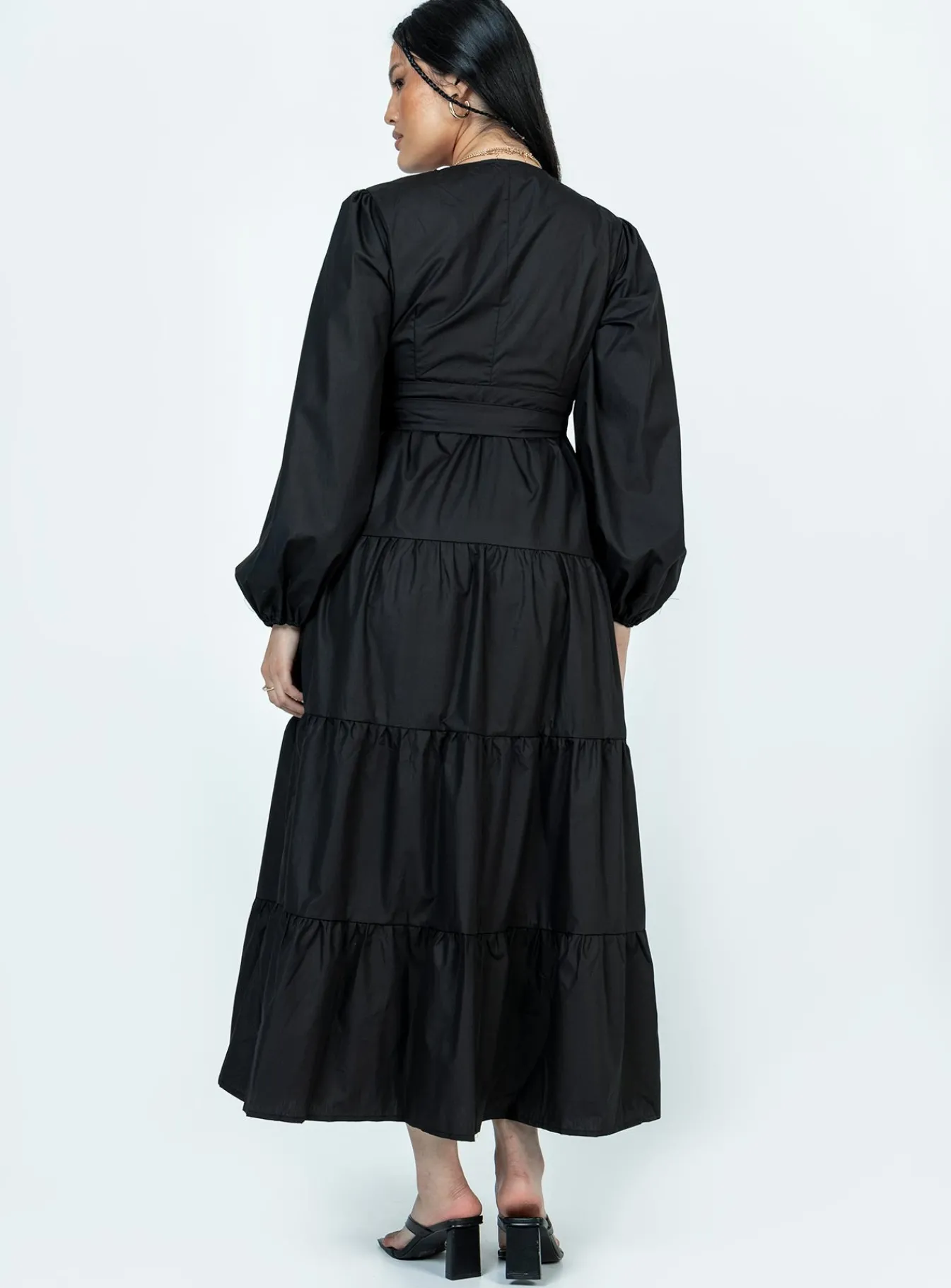 Princess Polly Helima Maxi Dress Black Shop