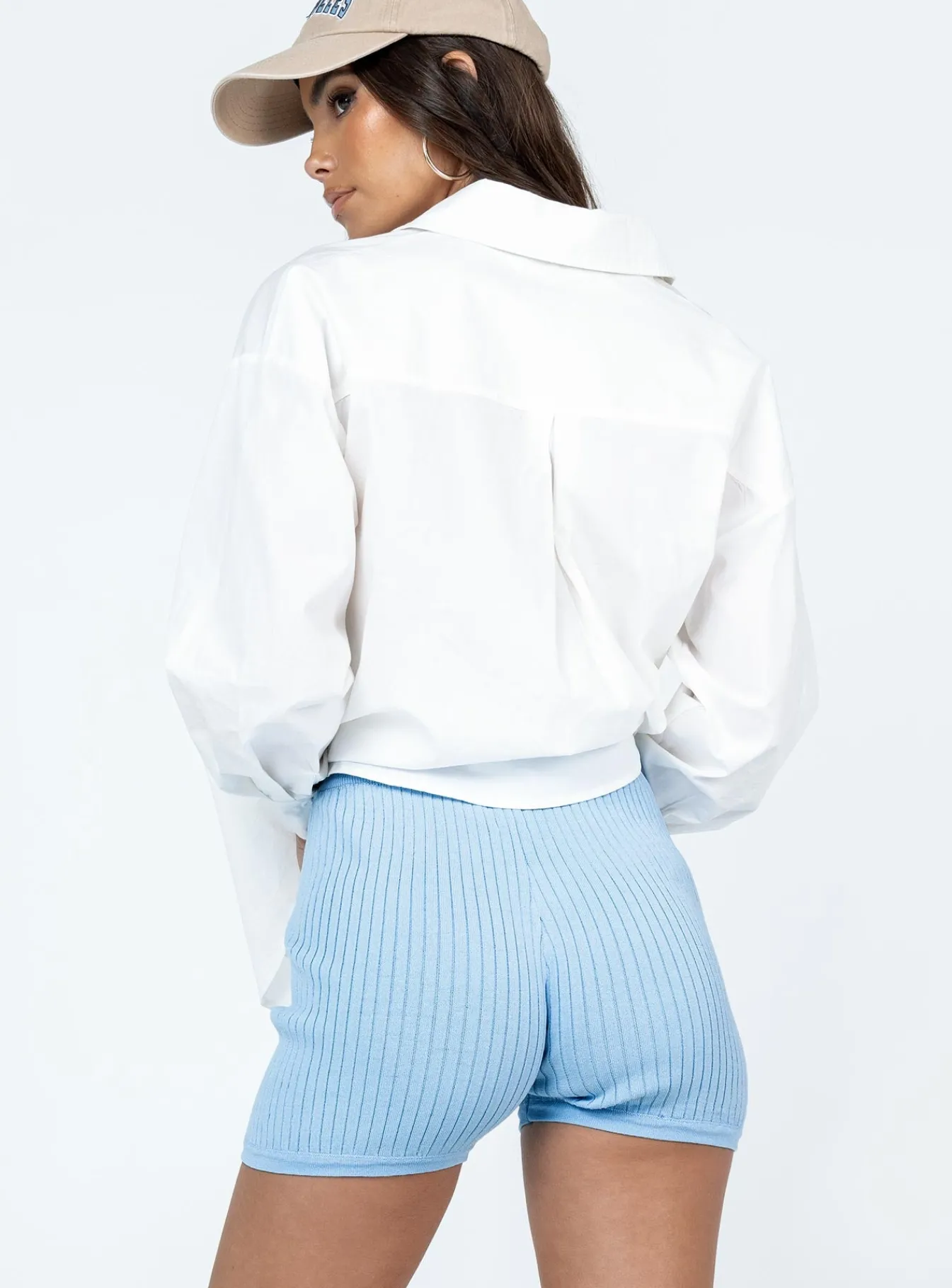 Princess Polly Hendricks Shorts Blue Fashion
