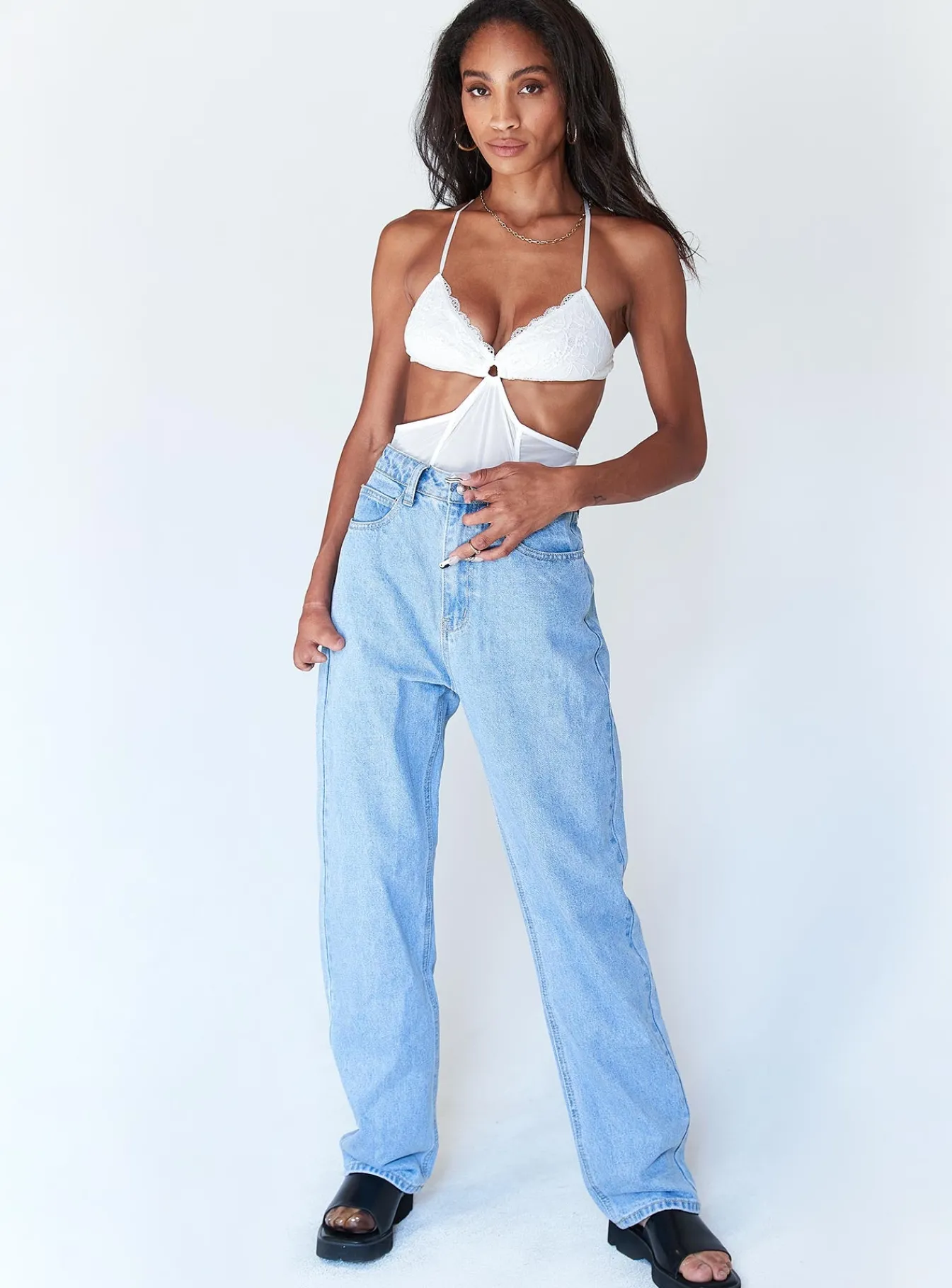 Princess Polly Henrietta Bodysuit White Hot