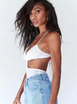 Princess Polly Henrietta Bodysuit White Hot