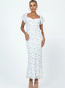 Princess Polly Hera Maxi Dressfloral White Best Sale