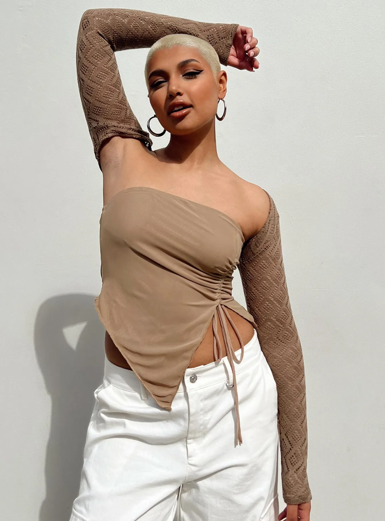 Princess Polly Herloom Bolero Brown Cheap