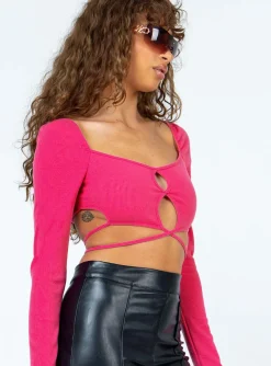 Princess Polly Herring Top Pink Best