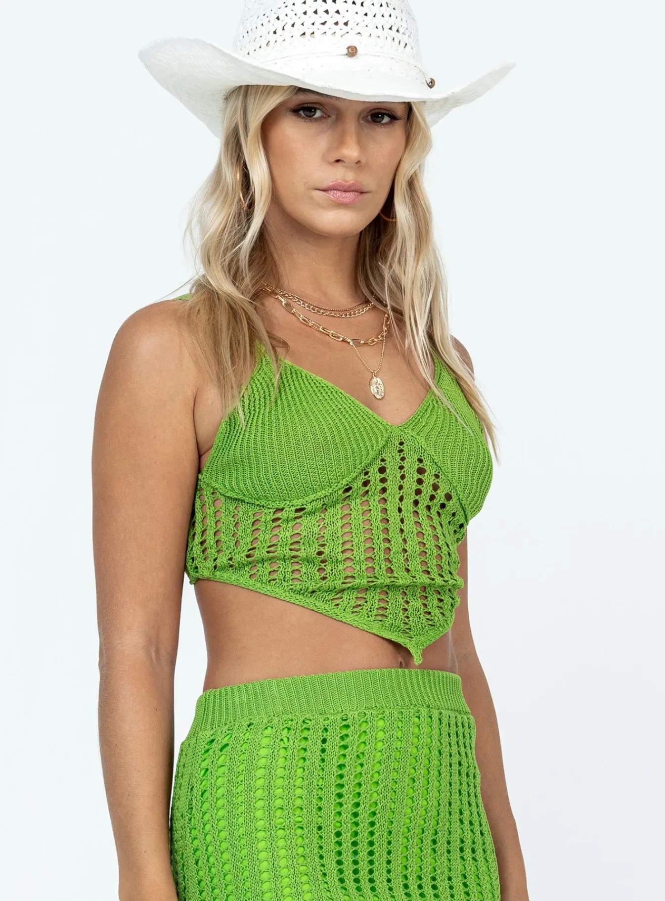 Princess Polly Hervey Top Green Fashion