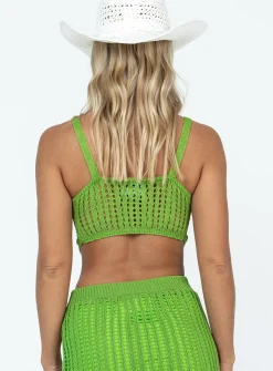Princess Polly Hervey Top Green Fashion