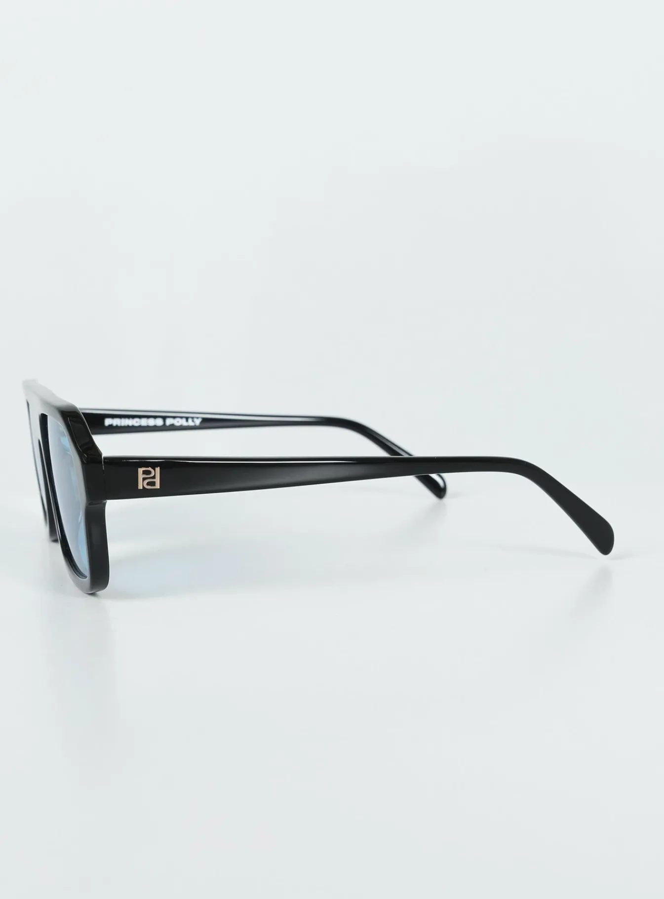 Princess Polly Hetley Sunglasses/ Blue Black Shop