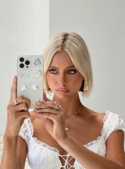 Princess Polly Heuston Iphone Case  Multi New