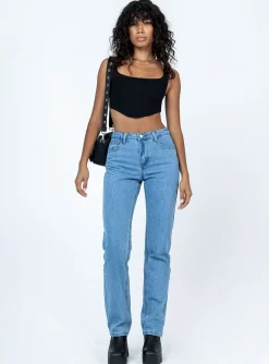 Princess Polly Hewie Mom Jeans Denim Outlet