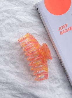 Princess Polly High Summer Hair Clip Orange / Pink Online