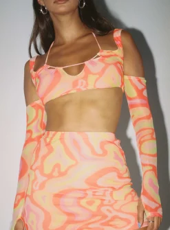 Princess Polly Higher Self Top  Multi Fashion