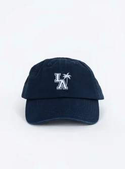 Princess Polly Hoffman Cap  Navy Cheap