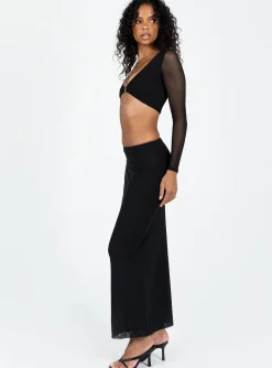 Princess Polly Hold Me Close Set Black Flash Sale
