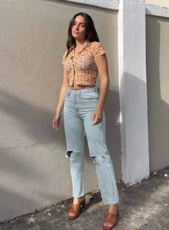 Princess Polly Holland Jeans Denim Hot