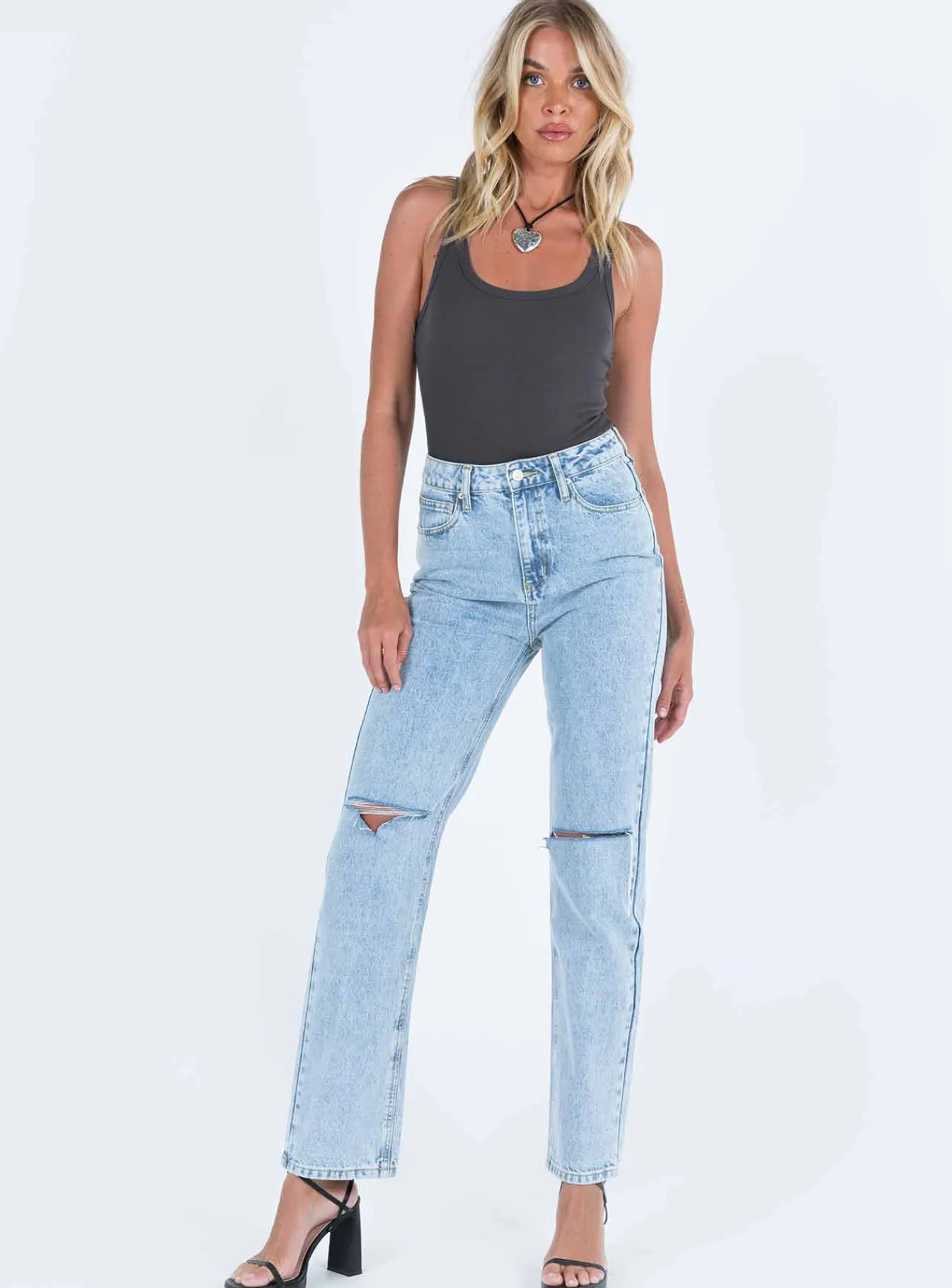 Princess Polly Holland Jeanstall Denim Fashion