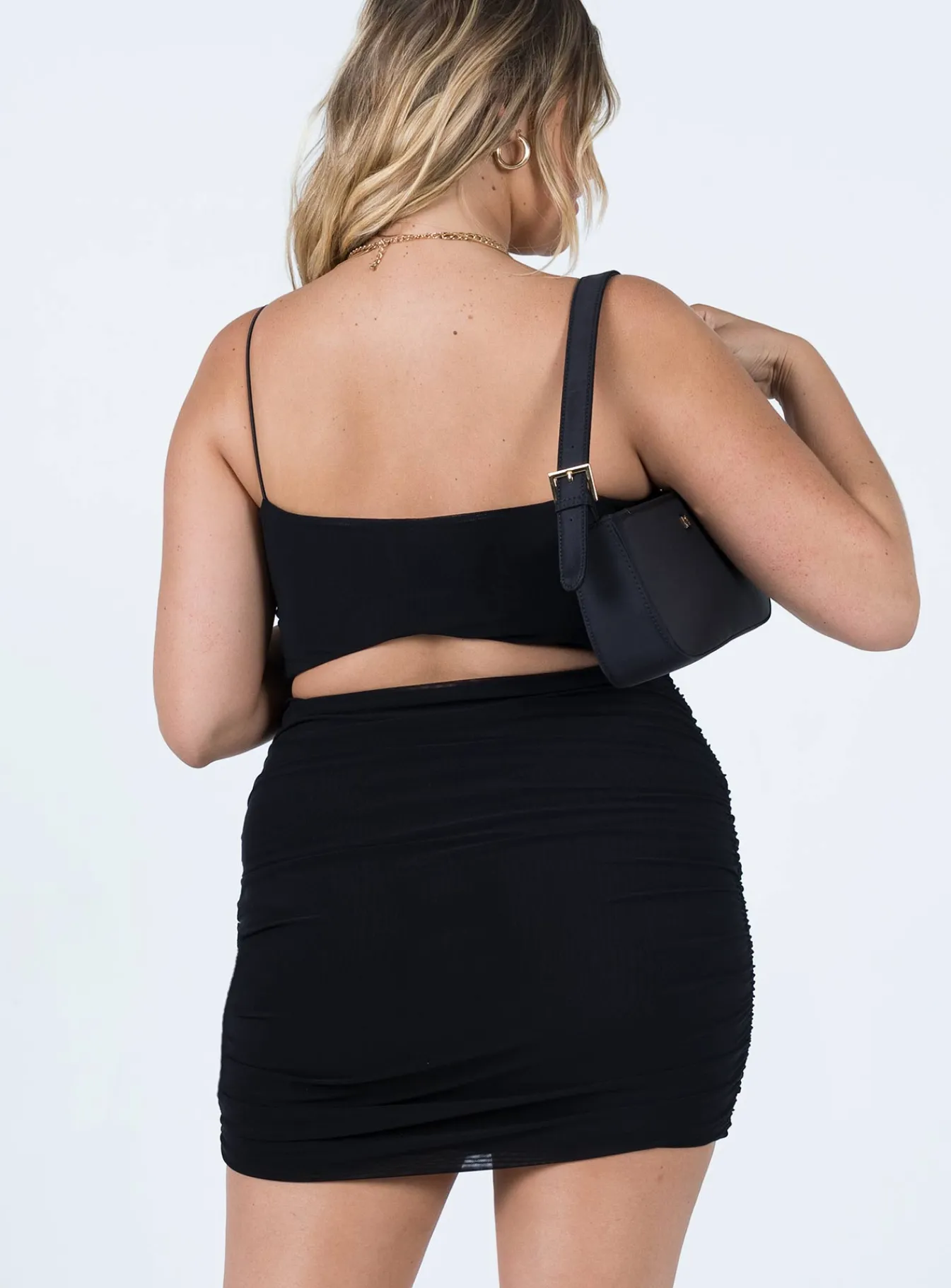 Princess Polly Holloway Wishes Mini Dresseco Black Shop