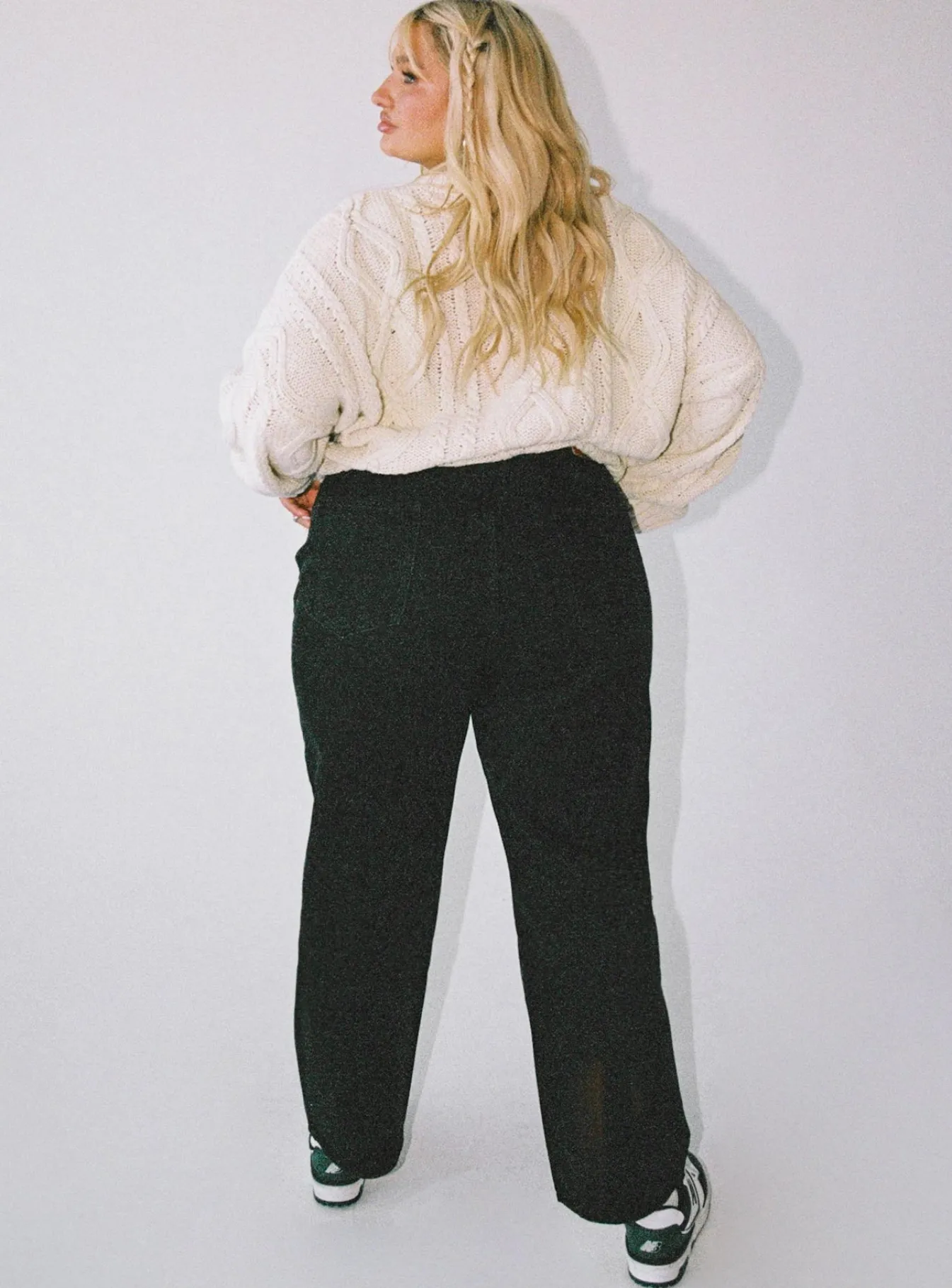 Princess Polly Holly Asymmetric Ripped Leg Jeansdenim Curve Black Best Sale