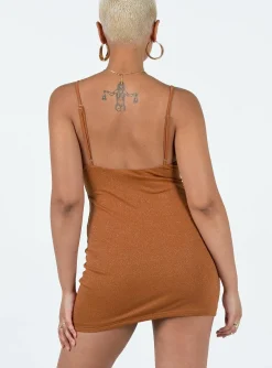 Princess Polly Holmwood Mini Dress Rust   Brown Online