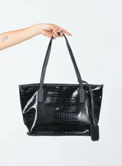 Princess Polly Holst Pu Tote Black Outlet