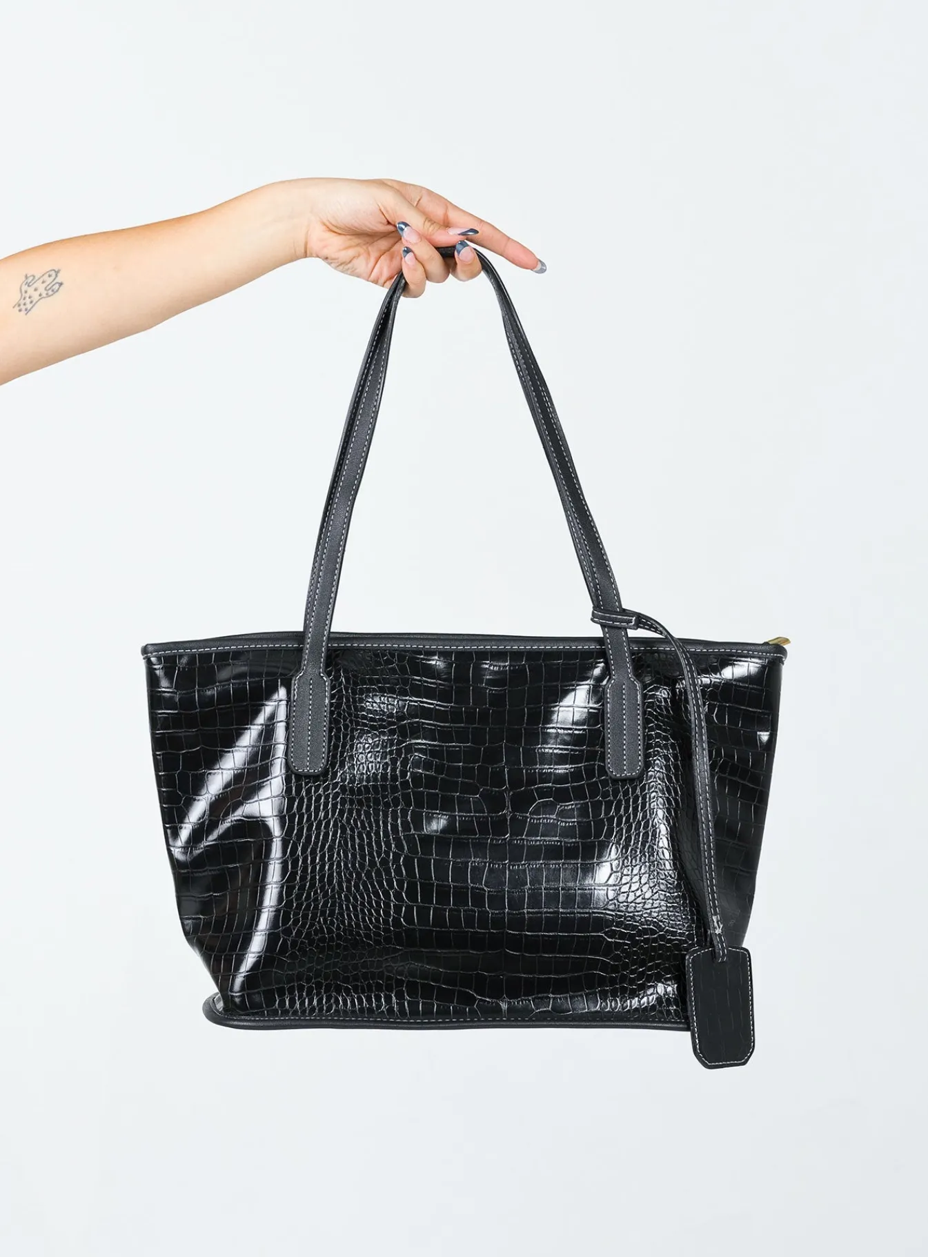 Princess Polly Holst Pu Tote Black Outlet