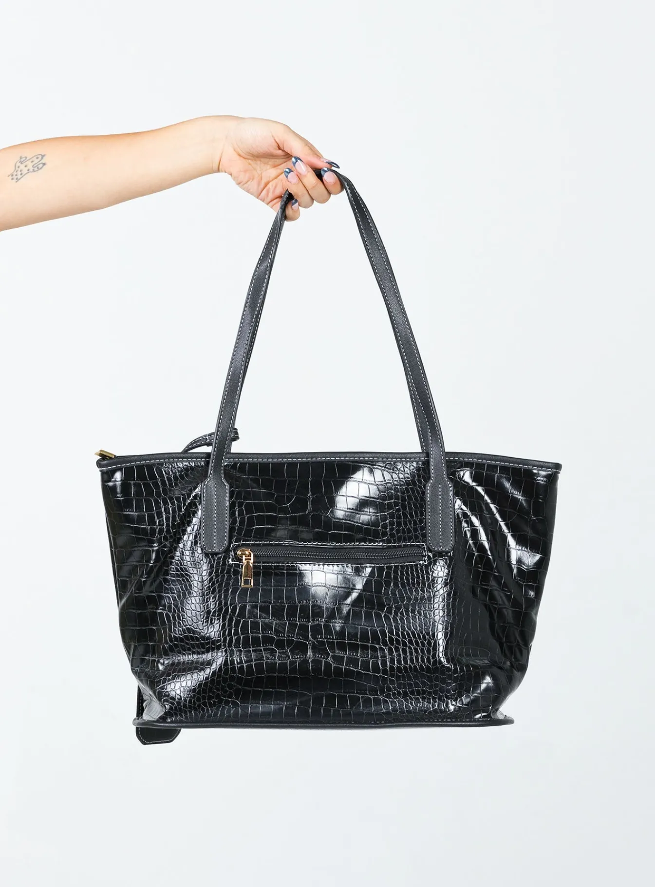Princess Polly Holst Pu Tote Black Outlet
