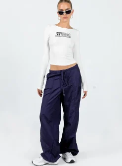 Princess Polly Horror Night Long Sleeve Top White Discount