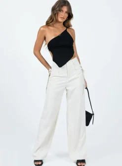 Princess Polly Hosanna Pants  Cream Fashion