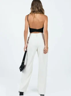 Princess Polly Hosanna Pants  Cream Fashion