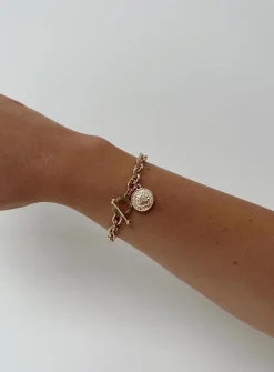 Princess Polly Hoyt Bracelet Gold Clearance