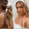 Princess Polly Hughes Scrunchie &Amp; Headband  Cream New