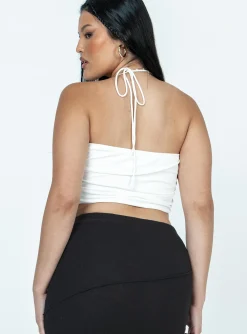 Princess Polly Hunter Corset Top White Sale