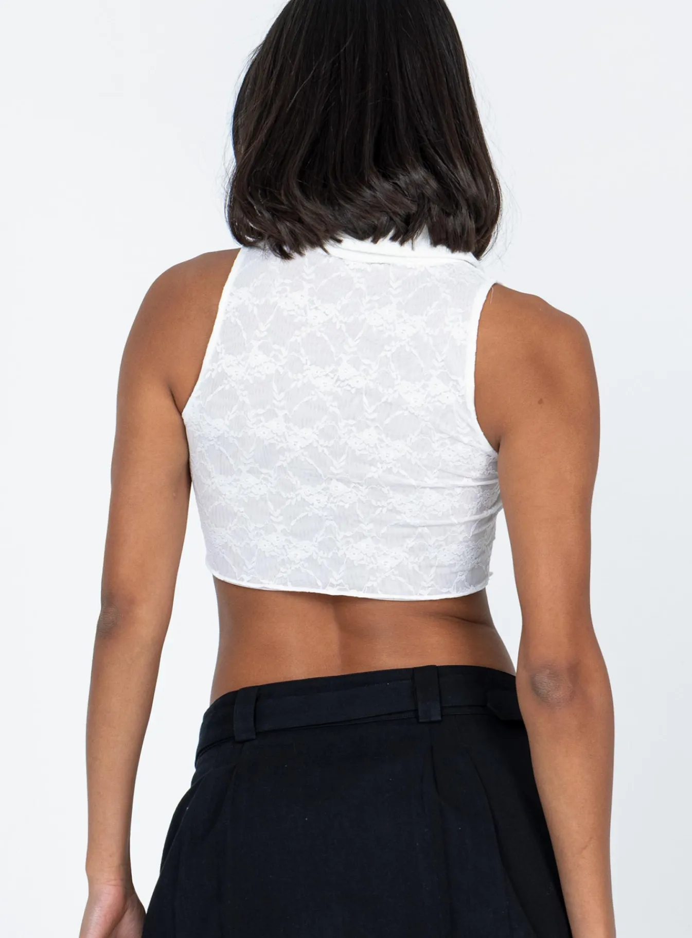 Princess Polly Hurricane Top White Online