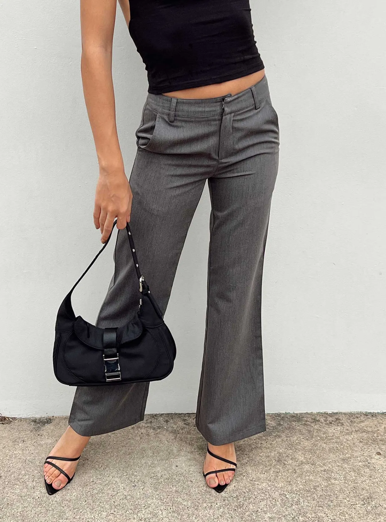 Princess Polly Hutchinson Pants Grey Fashion