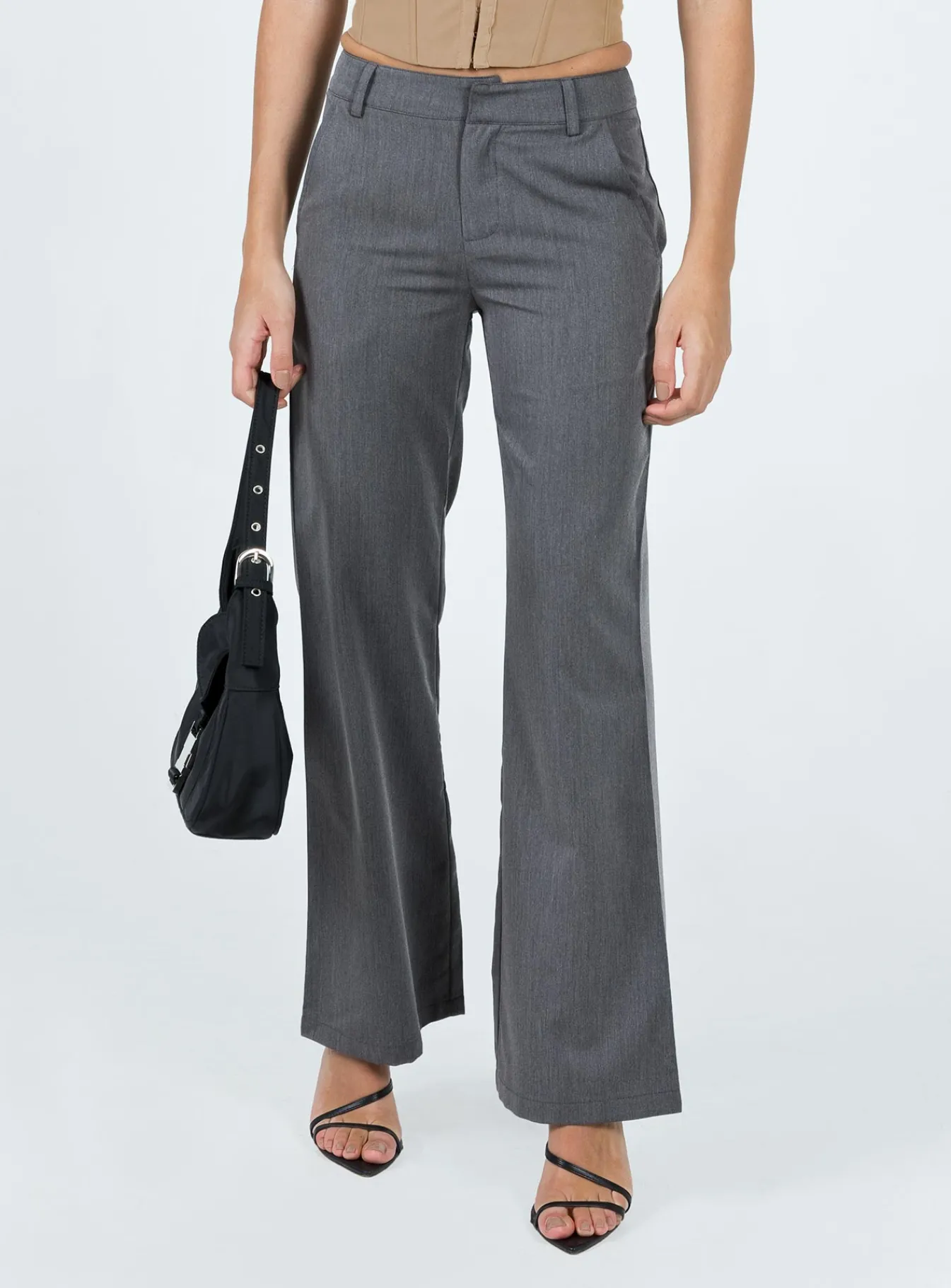 Princess Polly Hutchinson Pants Grey Fashion