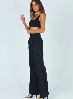Princess Polly Huxley Set Black Best Sale