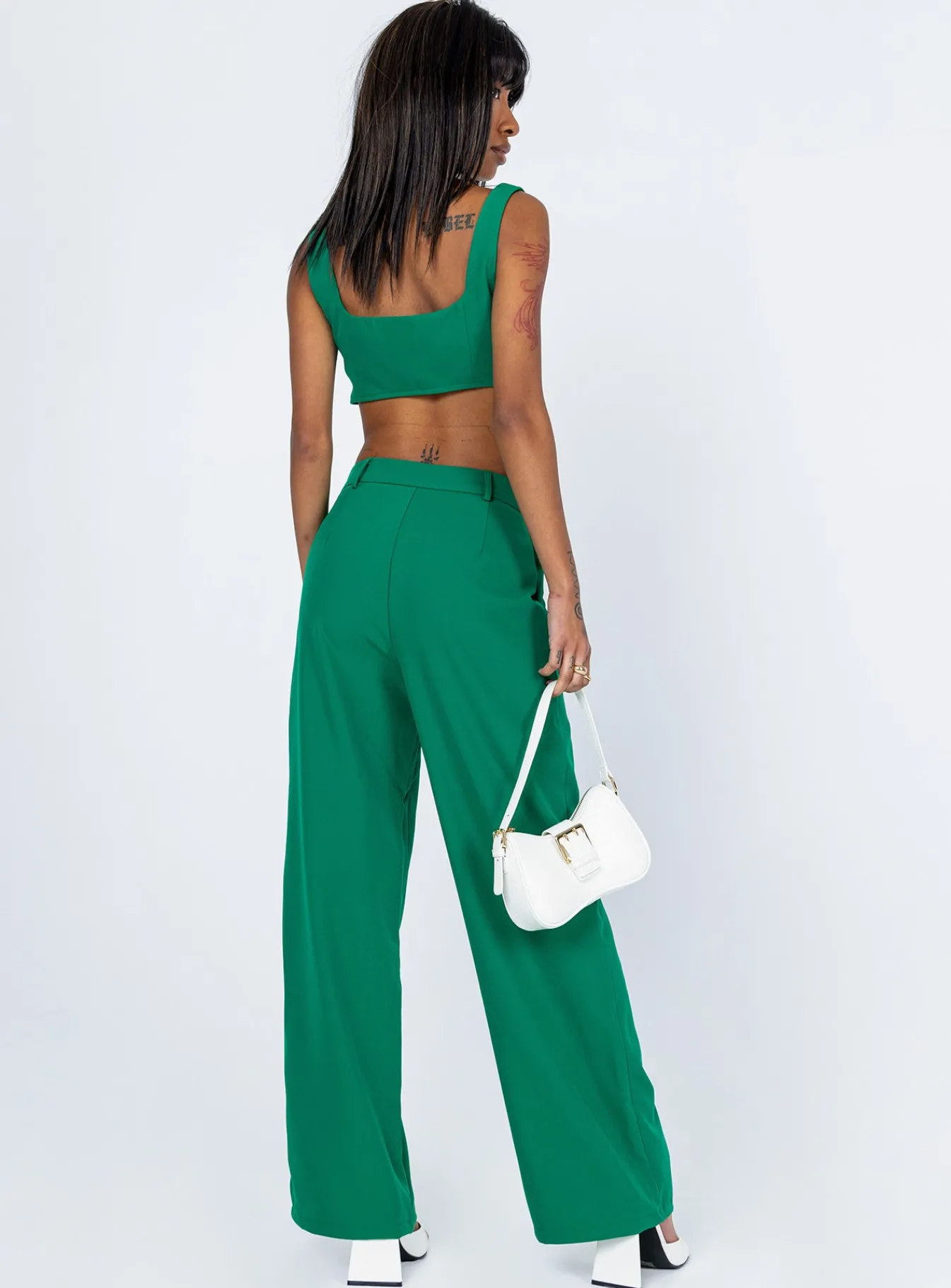 Princess Polly Huxley Set Green Cheap