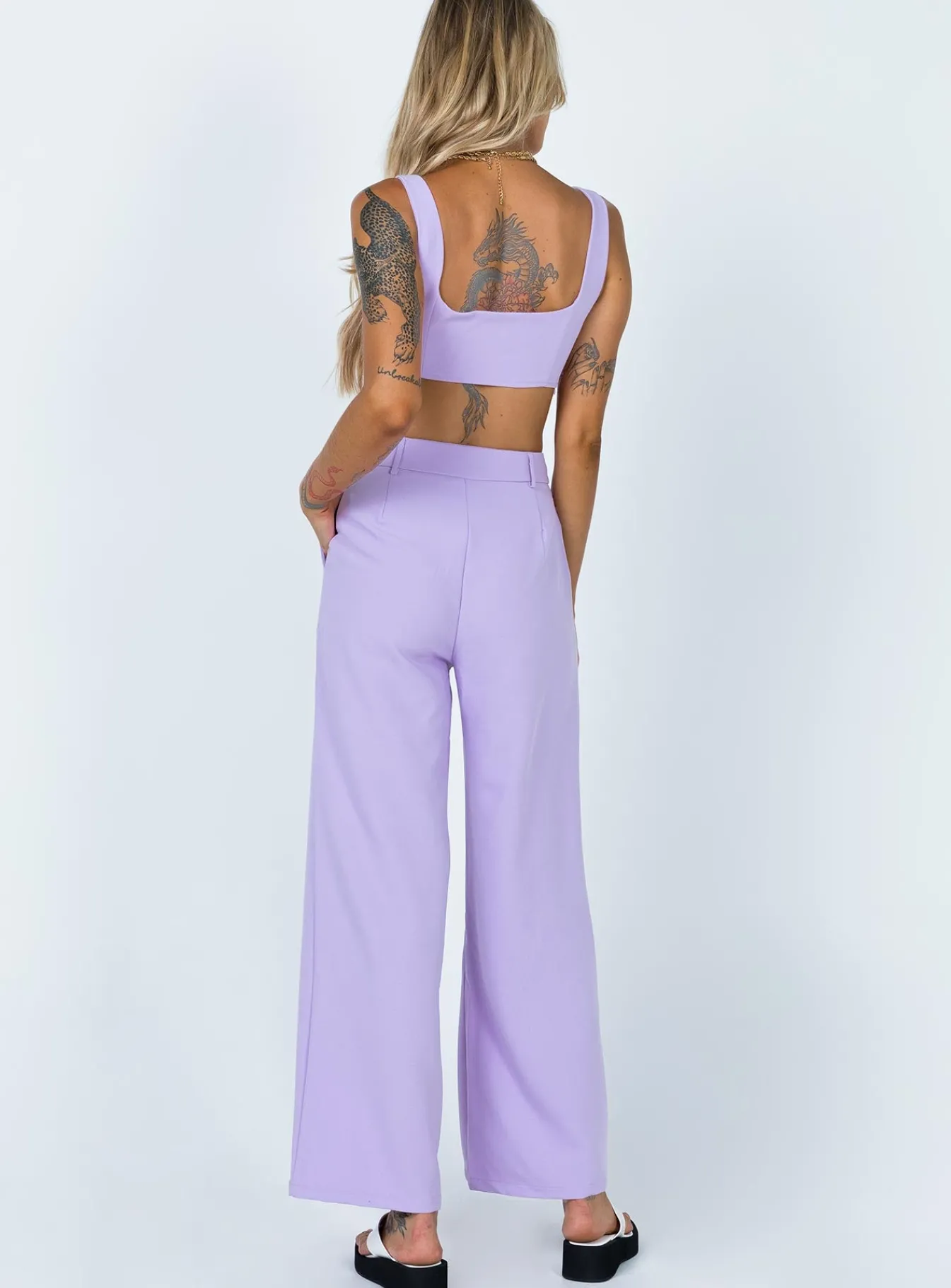 Princess Polly Huxley Set Lilac Best