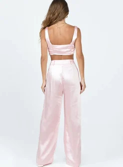 Princess Polly Huxley Set Dusty Pink New