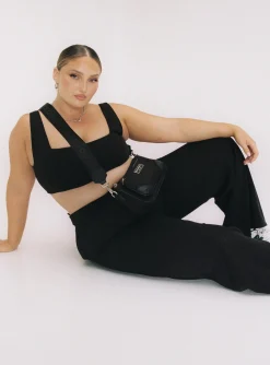 Princess Polly Huxley Setcurve   Black Best Sale