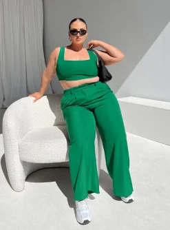 Princess Polly Huxley Setcurve   Green Best