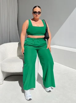 Princess Polly Huxley Setcurve   Green Best