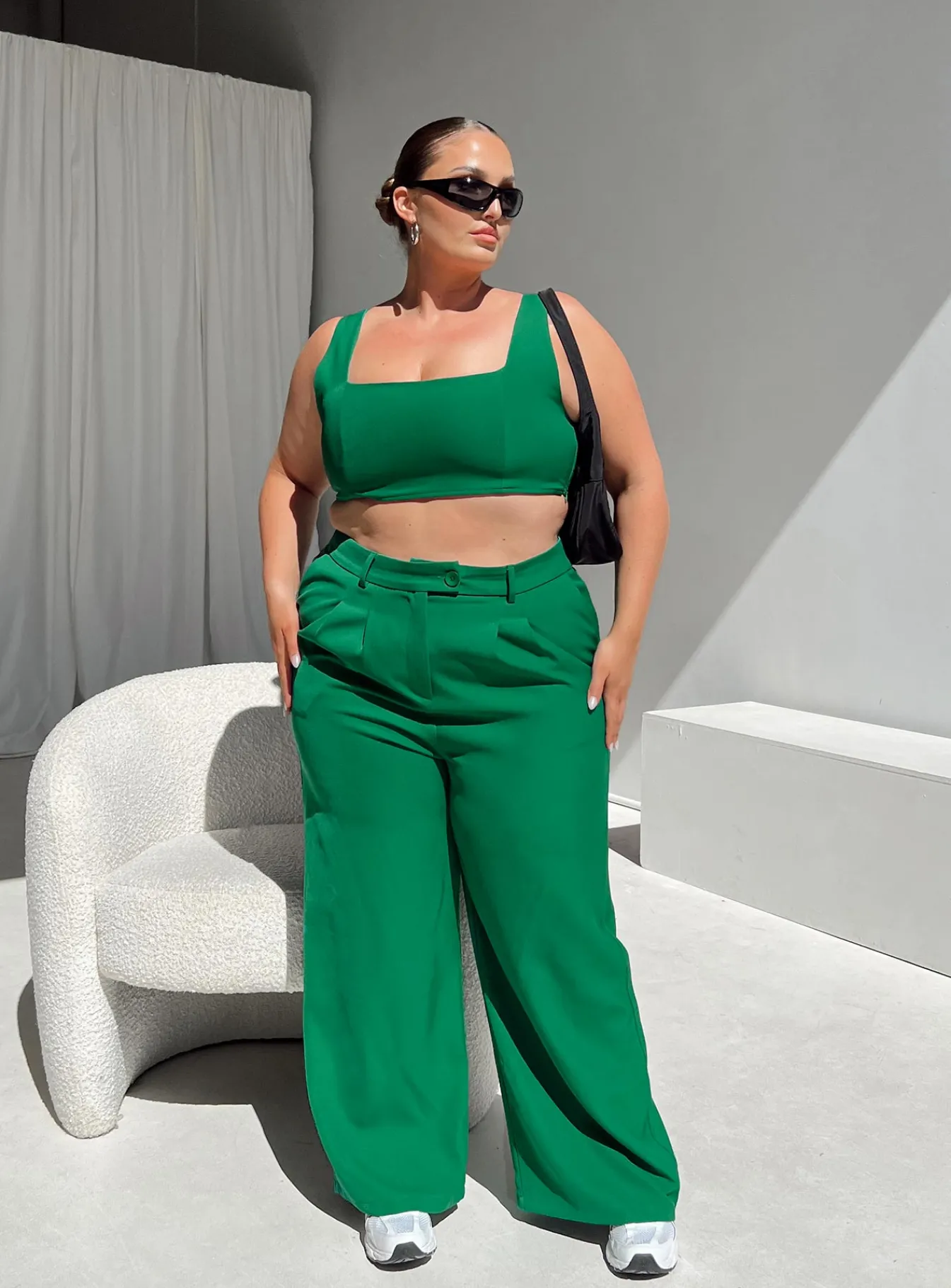 Princess Polly Huxley Setcurve Green Best